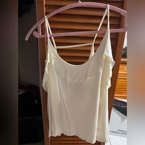 Generation white sleeveless top